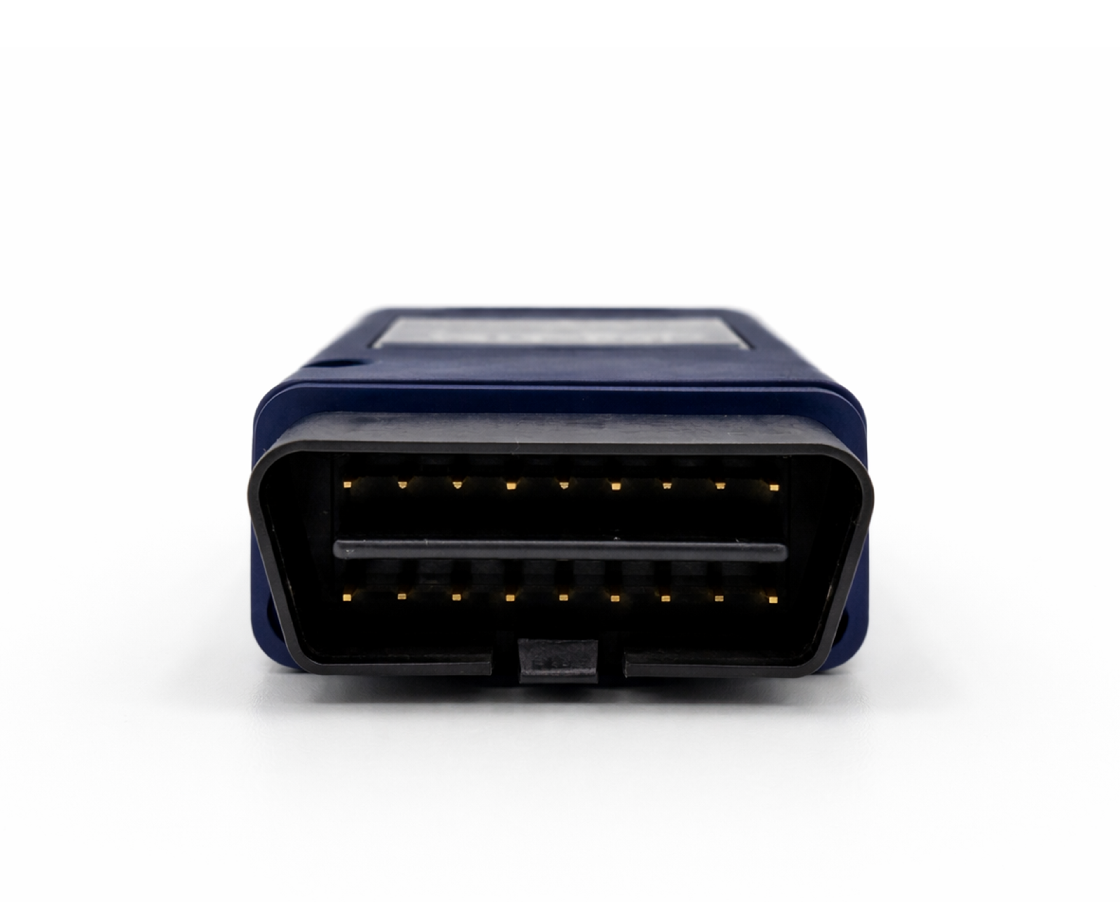 Vue de face du connecteur OBD2 de l interface de diagnostic VCDS Ross Tech HEX V2 Pro