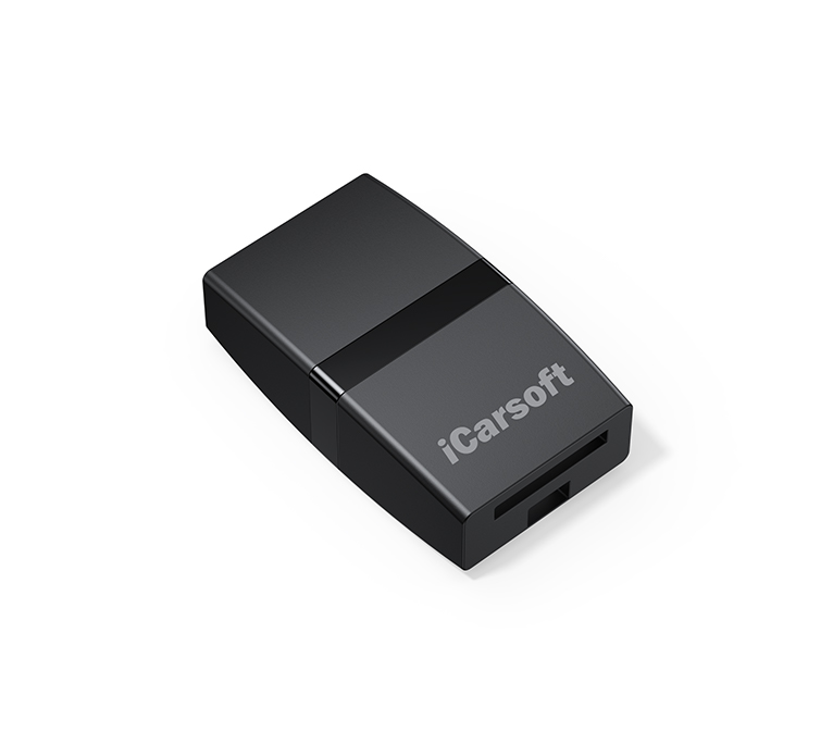 Lecteur de carte TF noir compact officiel de la marque iCarsoft
