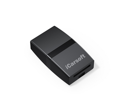 Lecteur de carte TF noir compact officiel de la marque iCarsoft