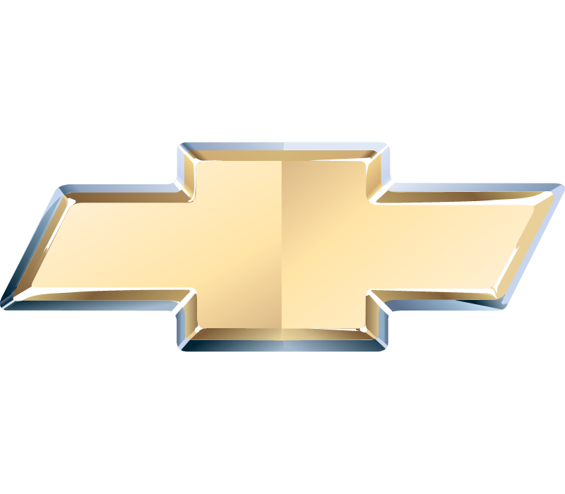 Logo Chevrolet doré pour valise de diagnostic de véhicules américains iCarsoft