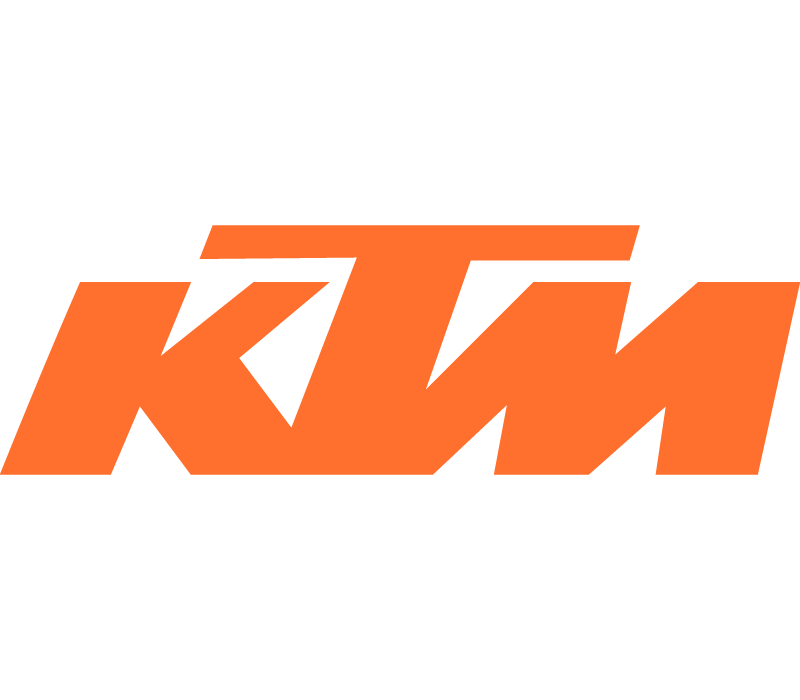 Logo orange officiel de la marque de moto KTM pour diagnostic avec iCarsoft