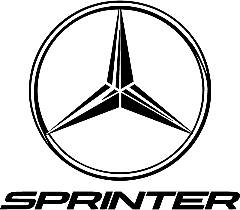 Logo Mercedes Benz avec la mention Sprinter pour diagnostic de véhicule utilitaire
