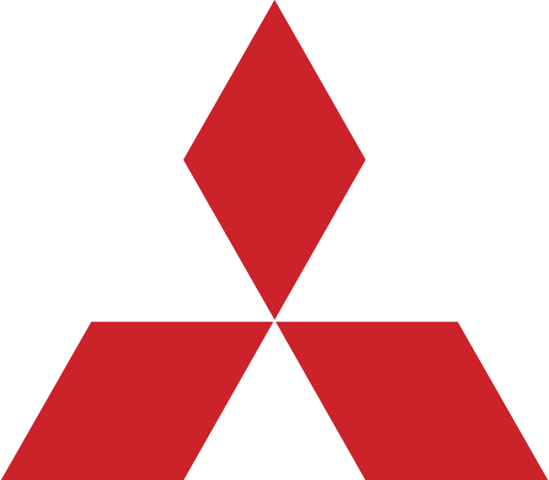 Logo officiel rouge de Mitsubishi pour le diagnostic automobile multi-marque