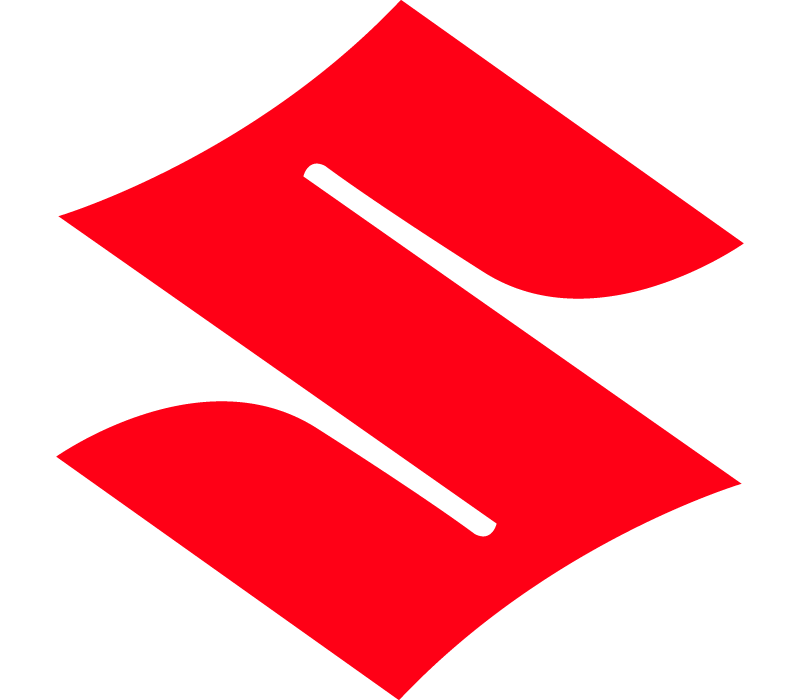 Logo officiel rouge de la marque Suzuki pour diagnostic automobile