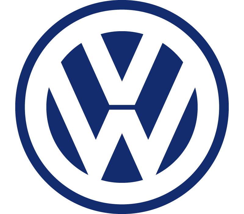 Logo officiel Volkswagen bleu pour valise de diagnostic de la marque allemande
