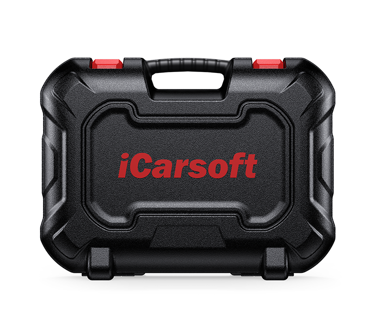 Mallette de transport noire rigide iCarsoft pour valise de diagnostic