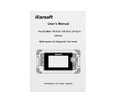 Guide de l utilisateur pour la valise de diagnostic multimarque iCarsoft CR Pro Plus