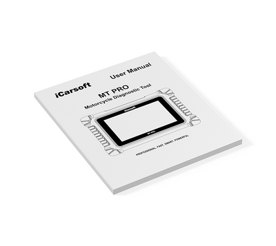 Manuel d utilisation papier pour la valise de diagnostic moto iCarsoft MT Pro