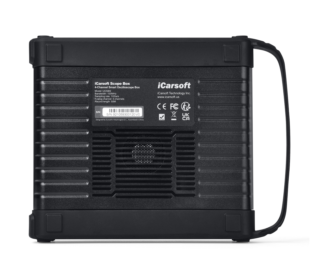 Dos du module oscilloscope HD iCarsoft Scope Box pour valise de diagnostic CR Ultra et Unicorn