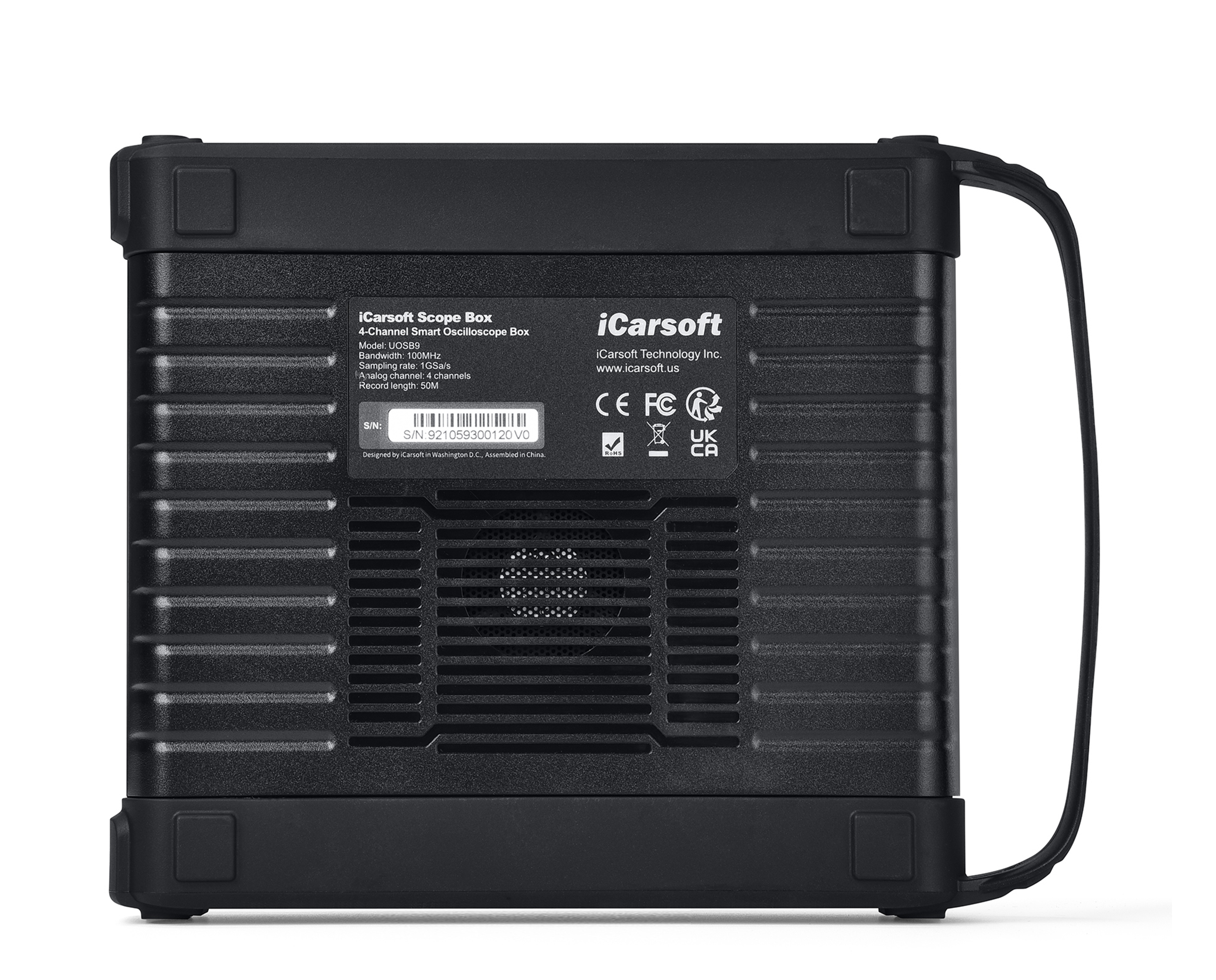 Dos du module oscilloscope HD iCarsoft Scope Box pour valise de diagnostic CR Ultra et Unicorn