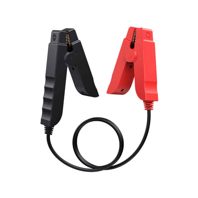Pinces crocodile noire et rouge de rechange pour testeur de batterie iCarsoft BT 900