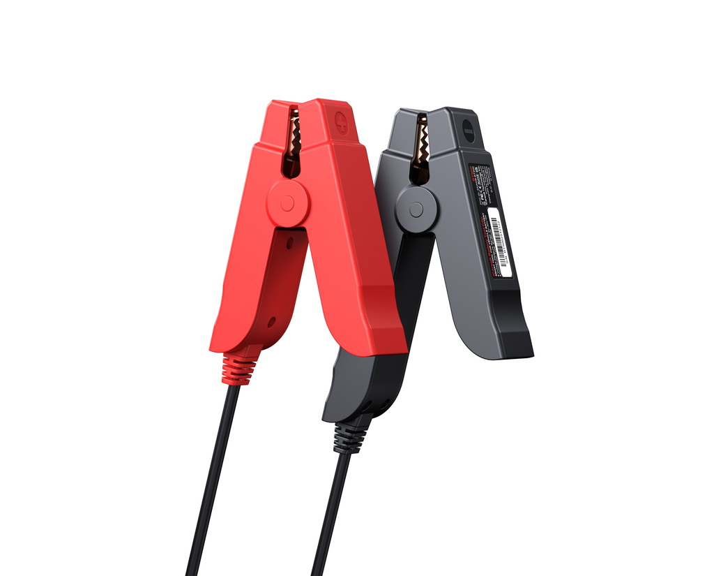 Pinces de batterie rouge et noire de rechange pour le testeur de batterie iCarsoft BT900