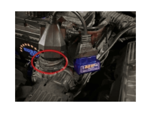 Adaptateur prise ronde 20 broches pour diagnostic de BMW Série 3 E36 Phase 1