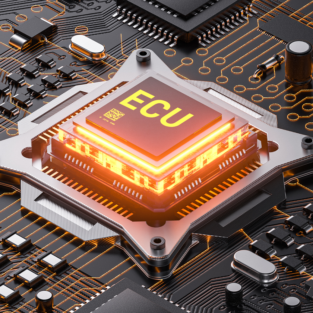 Programmation et diagnostic d'un calculateur ECU sur circuit electronique