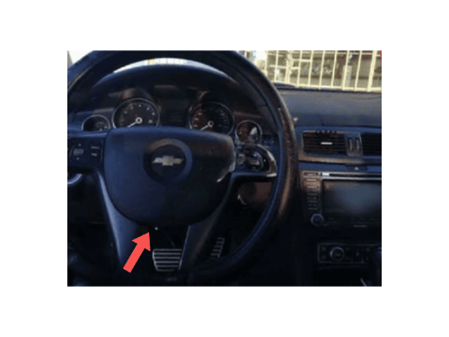 Tableau de bord et volant Chevrolet Caprice 6 pour diagnostic OBD2 avec iCarsoft