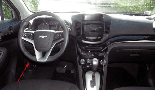 Tableau de bord et volant Chevrolet Orlando pour diagnostic OBD2 iCarsoft