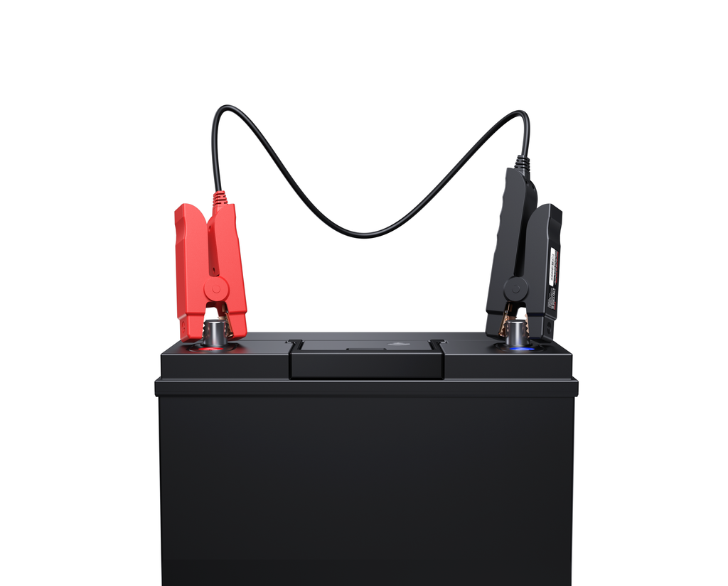 Pinces de rechange rouge et noire de l outil de diagnostic iCarsoft BT900 sur batterie