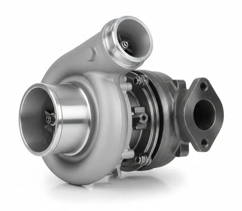 Turbocompresseur de voiture neuf en métal gris pour moteur essence ou diesel