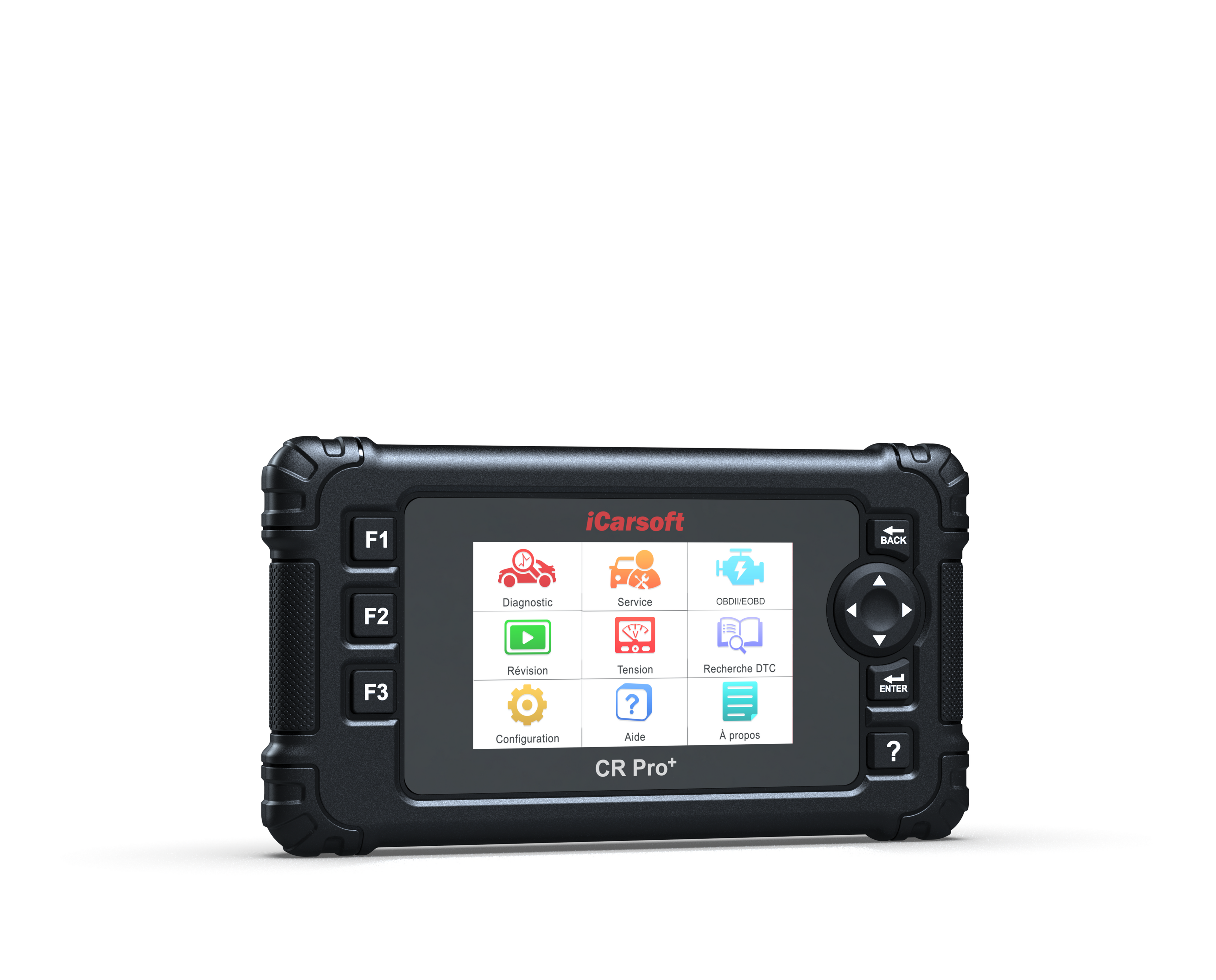 Valise de diagnostic multimarque iCarsoft CR Pro+ avec menu en français