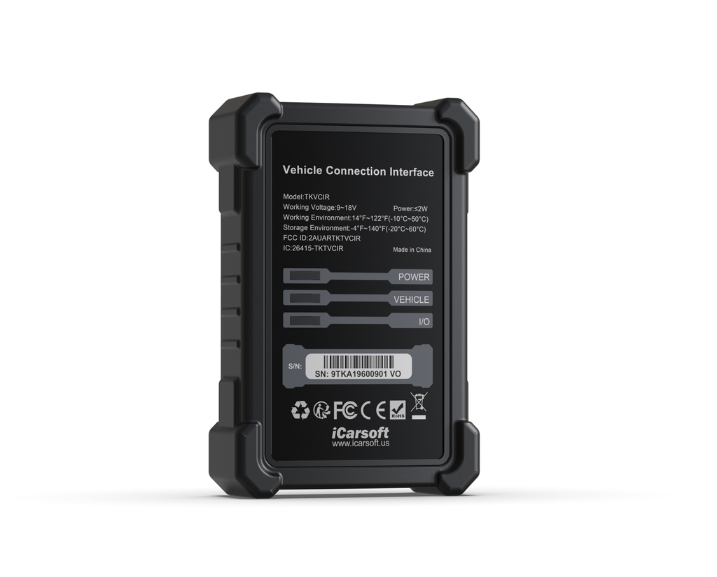 Interface de connexion véhicule VCI de remplacement pour valise iCarsoft CR Ultra