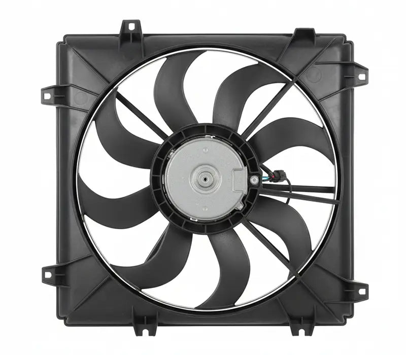 Ventilateur de refroidissement de radiateur moteur pour voiture dans son support noir